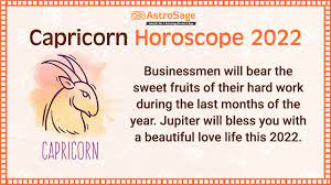 capricorn horoscope 2022