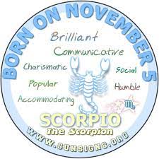 november 5 zodiac
