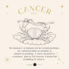 cancer march career horoscope 2022